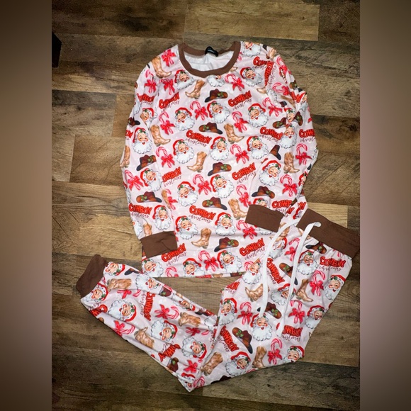 Kids CHRISTMAS pjs - Picture 2 of 4